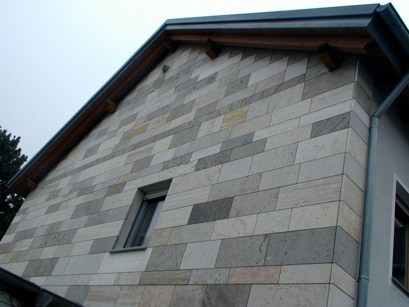 Jura gelb Bossenmauerwerk