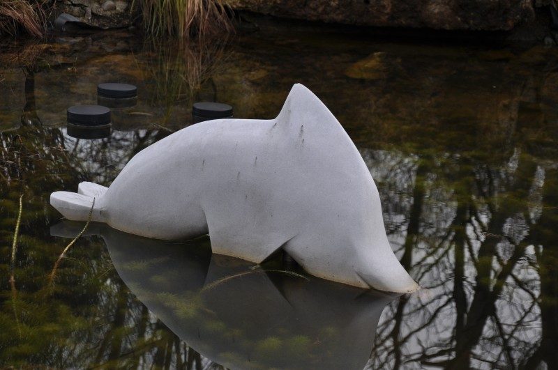 kristalliner Marmor Delphin